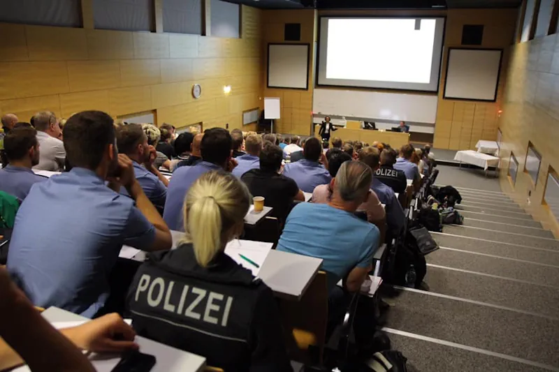 Vortrag an der Polizeischule